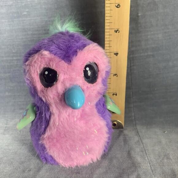 Hatchimals Purple & Pink Interactive Toy Penguala  Tested  Moving Talking Bird - Picture 11 of 11